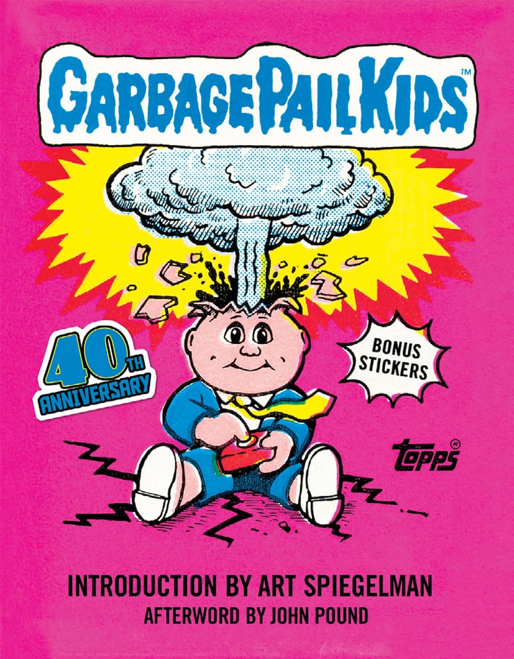 jaquette livre Garbage Pail Kids