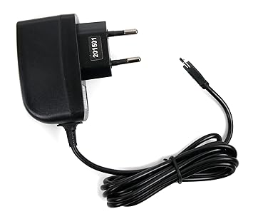 DuraGadget MICRO USB Ladestecker (2-polig, EN 50075, Typ C, EU) passend für die Toshiba PA5150E-1C0K Camileo X-Sports Action 