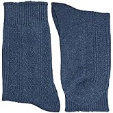 YUN 3 Pairs Women's Natural Pure 100% Wool Traditional Warm Boot Winter Socks