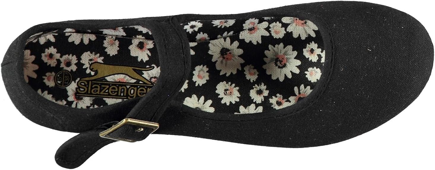 slazenger canvas mary jane ladies shoes