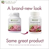 Health Leads N-Acetyl-L-Cysteine 500mg 90 Capsules - No Magnesium Stearate view 5
