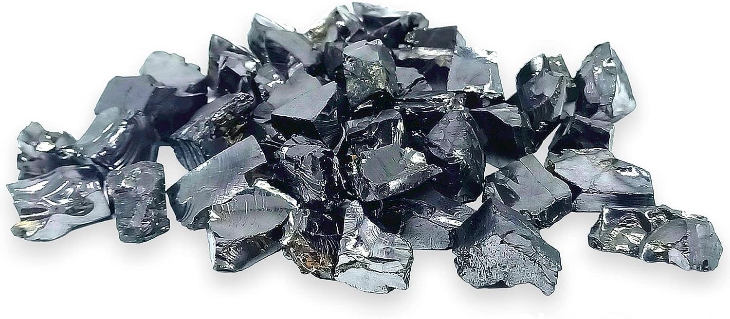 CRIGEMA - Natural Shungite Stone 100% Russia (Shungite Elite Raw 15 Gr)