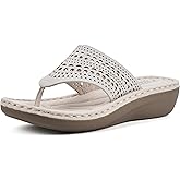 CLIFFS BY WHITE MOUNTAIN Women's Compact Wedge Sandal
