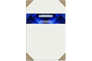 THUNDERBOLT PAPER 50 Off-White Translucent 17# Thin Sheets - 11 X 17 Inches Tabloid|Ledger|Booklet Size - 17 lb/Pound Light Weight Fine Quality Paper - Tracing - Light Gray, Not Clear Transparent