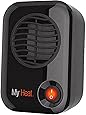 Lasko Model 100 MyHeat Personal Space Heater, Black - Compact Size, Ideal for the Desk or Around the Home Office