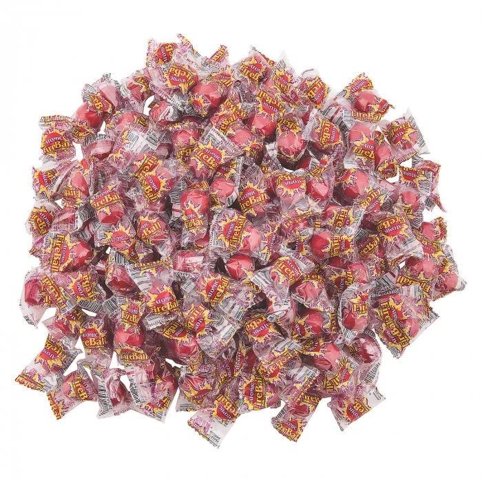 ATOMIC FireBall Candy 4 LB Bag Individually Wrapped QUEEN JAX