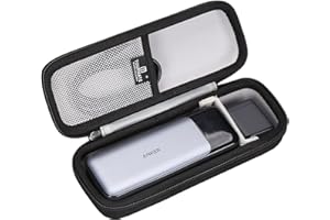 Hard Storage Case for Anker 737 Power Bank (PowerCore 24K) and Anker 715 Charger (Nano II 65W) Combo-Tourmate (Black case only)