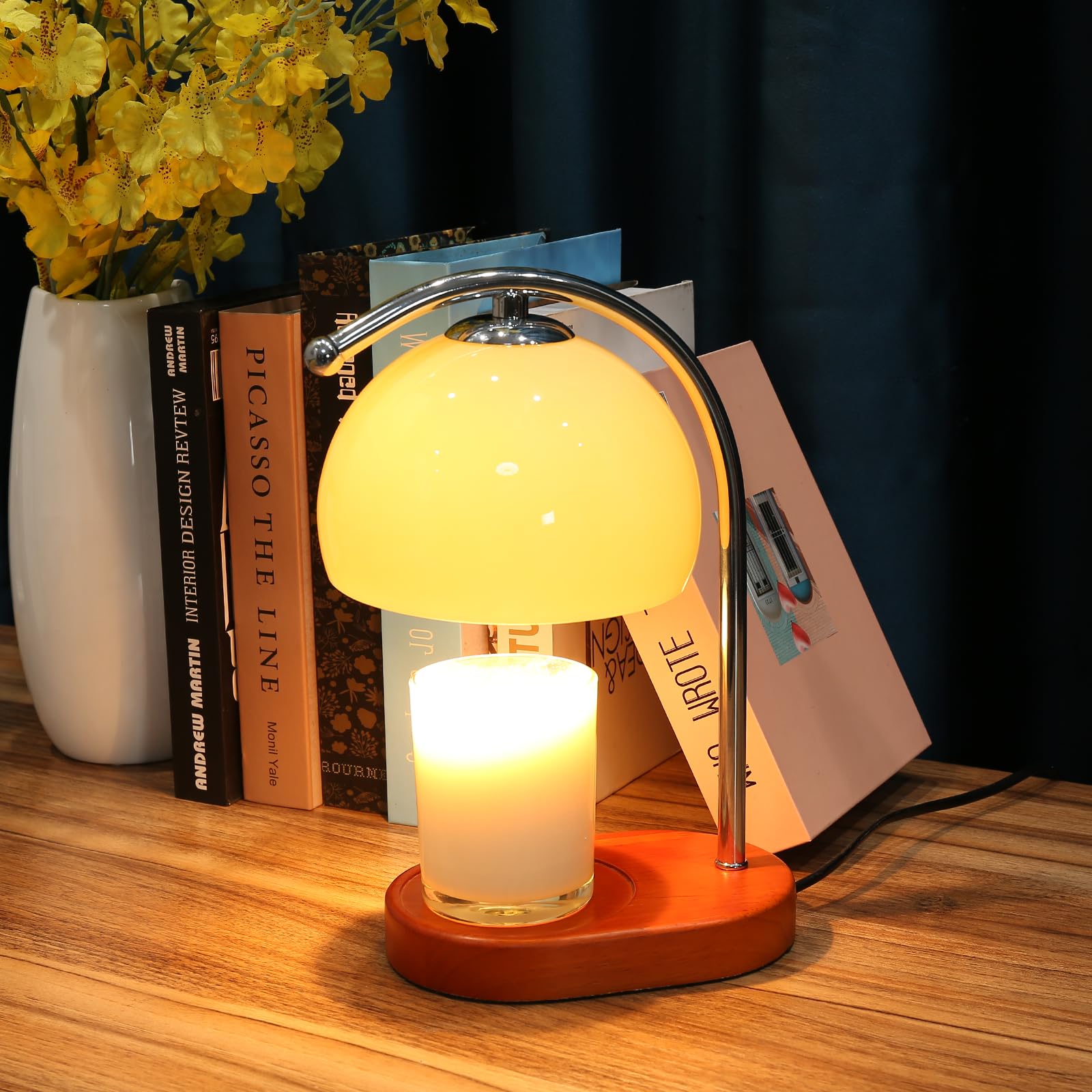 Candle Warmer Mid Century Modern