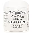 Dr. Berry's Multi-Purpose Sulfur Creme | Itch Relief from Irritated Skin, Insect Bites, Acne, and Skin Discomfort | Fast and Effective with a Potent Blend of Anti-Inflammatory Ingredients | 4 oz