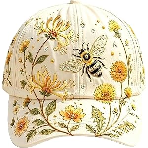The Garden Morning 2026 Floral Print Baseball Cap Breathable Casual | Sun Hat, Adjustable Hat Outdoor Daily Wear