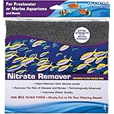 PENN-PLAX Nitrate Reducer Aquarium Filter Media Pad &ndash; Easy to Cut into Any Size Your Filter Requires &ndash; 10&rdquo; x 18&rdquo;