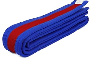 AAMA Martial Arts Belt Mixed Stripe Color Belts and Black Belts - Taekwondo Karate Judo