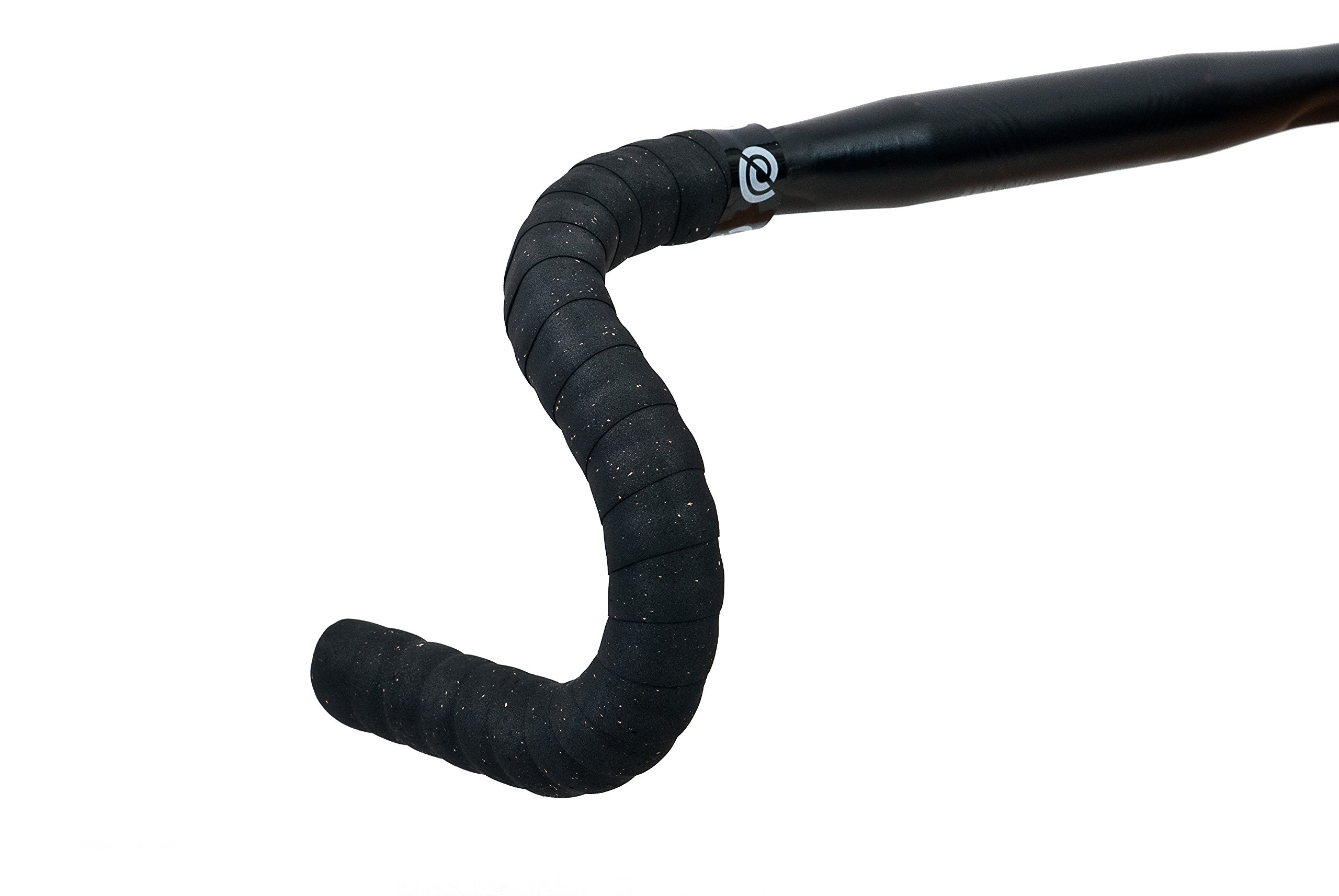 Bike Ribbon Cork Plus Road Handle Bar Tape - Black/Black