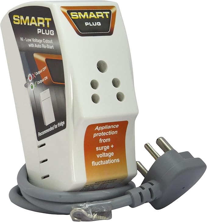 Smart Plug Fridge Protector 6A with Cord with Surge Protection Upto