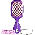 FHI Heat UNbrush Super Mini Hair Brush Keychain — Collectible Miniature Charm for Bags and Keys — Accessory for Beauty Lovers