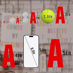 Llewyn 970 Pcs 10 Sheets Letter Stickers,Self