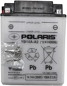 4140006 аккумулятор polaris