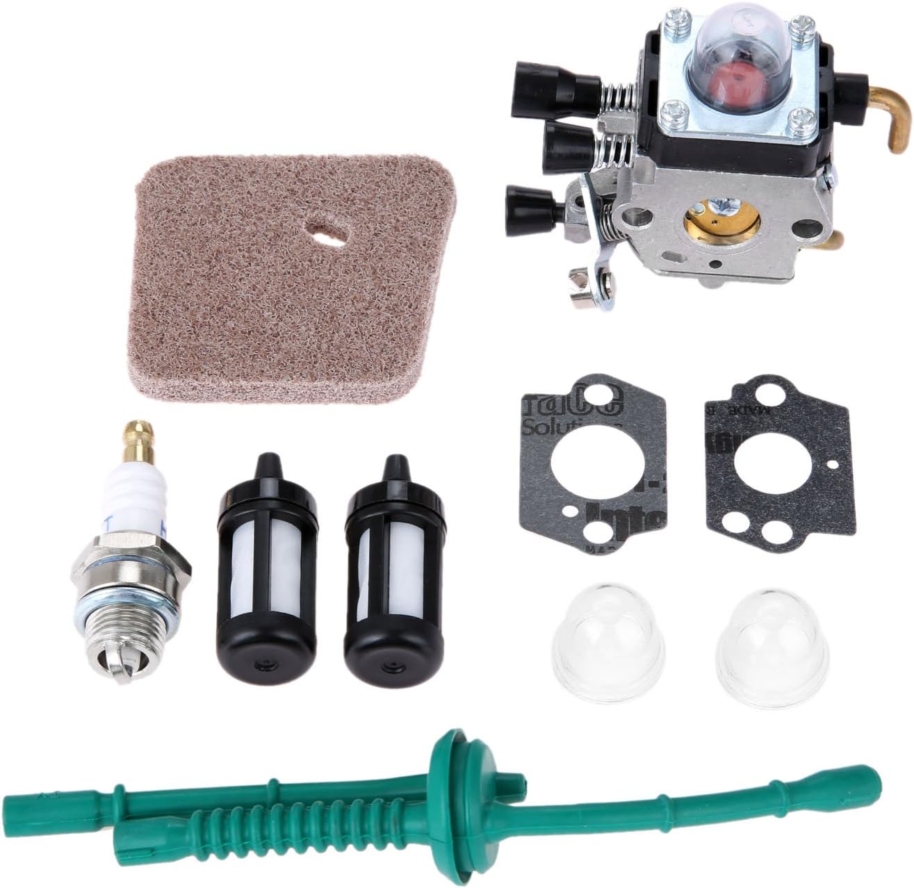 Hicello Fuel Line Carburetor Kit for STIHL FS38 FS45 FS55 String