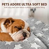 MORA PETS Cat Blanket Cushion Bedding Mat 45x37cm Grey Reversible view 2