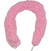 Czech 11/0 Glass Seed Beads - 12 String Hanks, Total10 Colors (Light Pink)