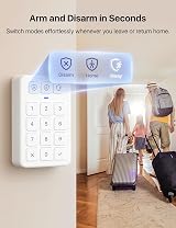 X-Sense AS05 Wireless Smart Home Security System with Base Station, 2 Doors, 1 view 4