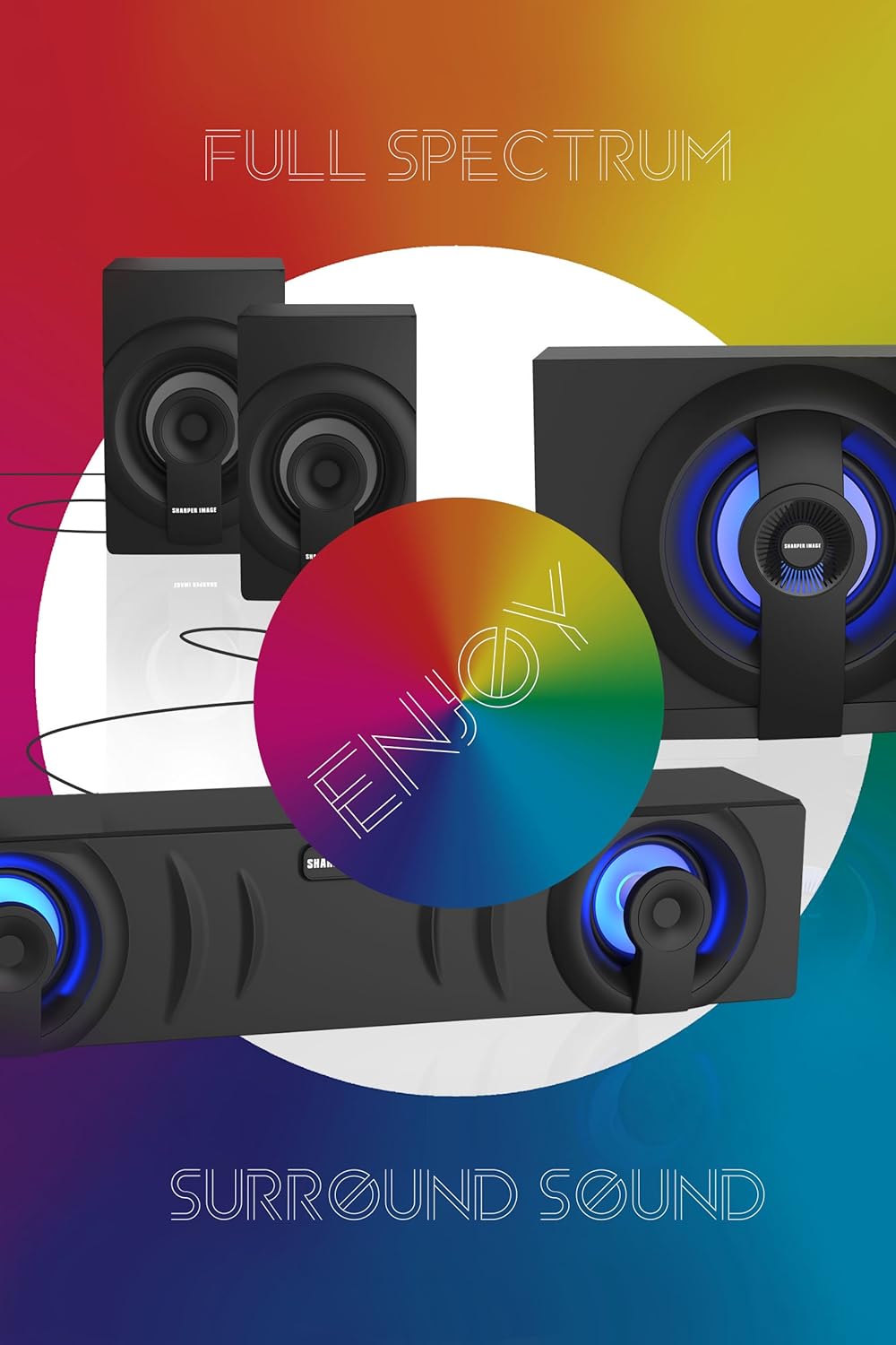 sharper image surround sound