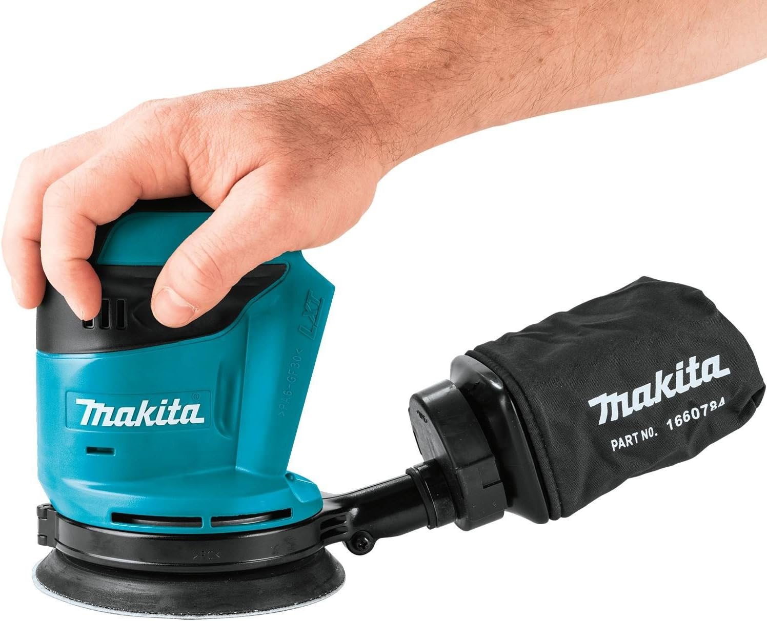 Makita XOB01Z 18V LXT Lithium-Ion Cordless 5"" Random Orbit Sander, Tool Only - - 