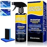 Advanced Car Quick Acting Coating Agent Spray,16.9 Oz Advanced Quick Effect Coating Agent,Car Coating Spray,500ml Quick Effect Coatings Agent,Cars Scratch Wax Coating Sprays(1PC+Sponge+Cloth)