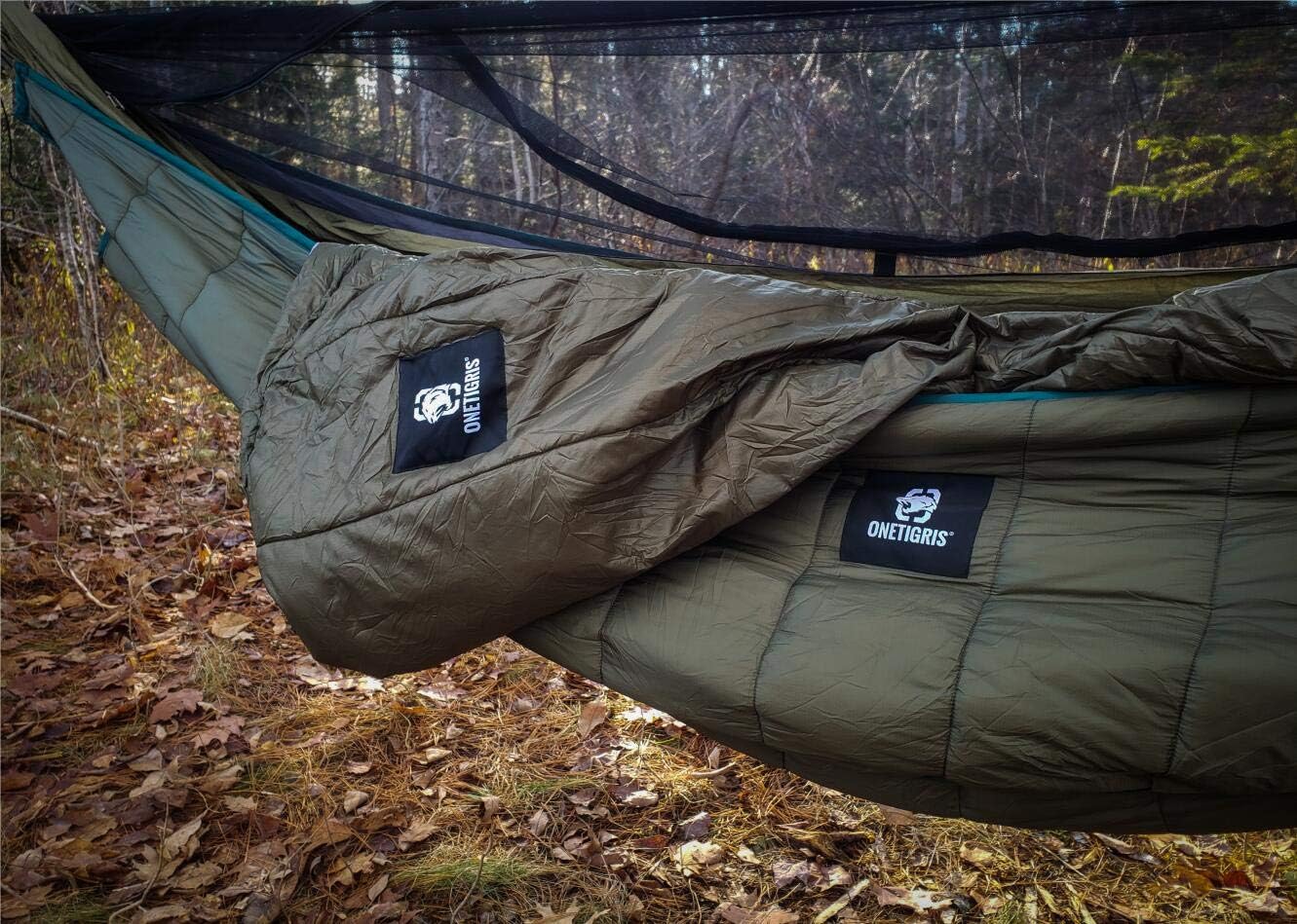 FEATHERLITE Ultralight Sleeping Quilt, 1000g, Black Orca