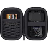 co2CREA for Zoom H1 XLR Handy Recorder Hard Protective Case | Portable Travel Storage Bag with Mesh Pocket &amp; Hand Strap,Dustproof, Water Resistance