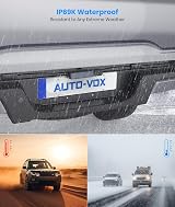 AUTO-VOX Solar Wireless Reversing Camera Kit HD Night Vision IP69K Waterproof view 7