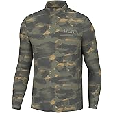 HUK MEN Camden Coldfront Pullover, Fishing 1/4 Zip for Men