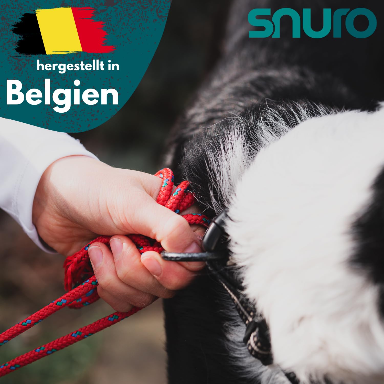 SNURO Polypropylenseil (6mm, 20M, rot mit blau und grün) - Leichtes, vielseitiges geflochtenes Seil für den Außenbereich, zum Überleben und für den Garten - Nicht zum Klettern! - Bruchlast 531kg 7