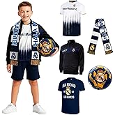 Icon Sports Official Soccer Team Ultimate Fan Pack - Unisex Kids - Jacket, T-Shirts, Scarf & Soccer Ball