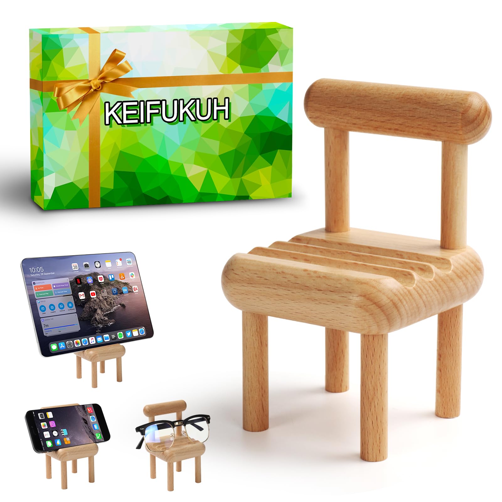 Men Women Wooden Gifts Ideas - Funny Birthday Stocking Filler Valentines Secret Santa Gift for Husband Wife, Unusual 17th Wedding Anniversary Furniture Gifts for Him Her, Wood Gift for 5th Anniversary