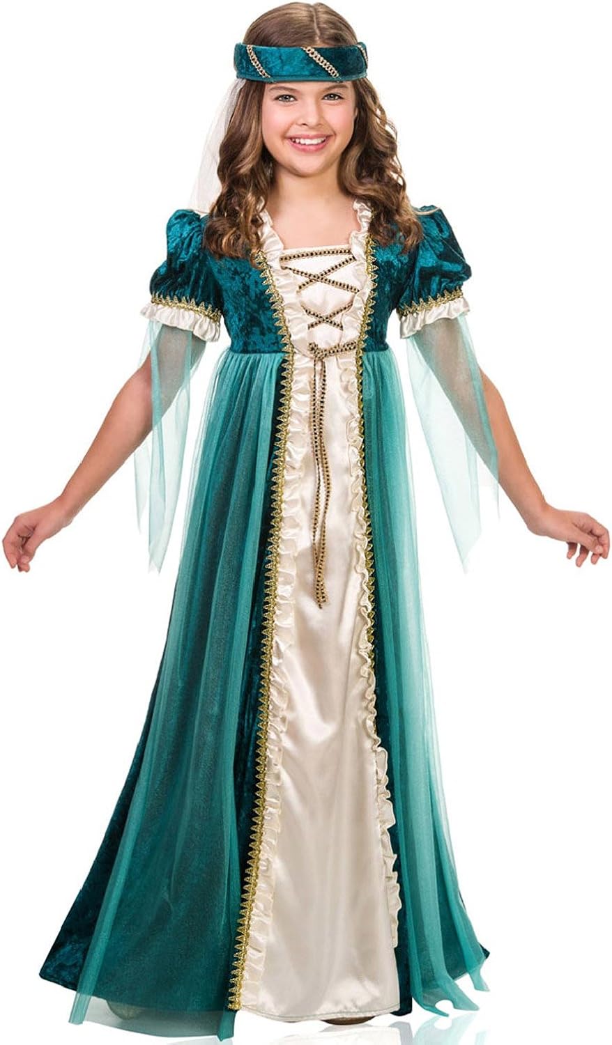 kids emerald green dress