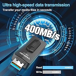 Vansuny USB 3.1 Flash Drive 128GB, 400MB/s Super