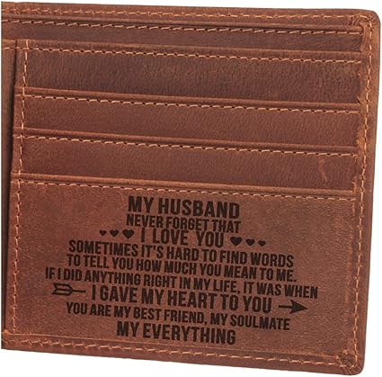 personalized wallets for husband