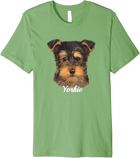 yorkie pocket t shirt