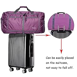 Woogwin Travel Duffel Bag Large Foldable Waterproof