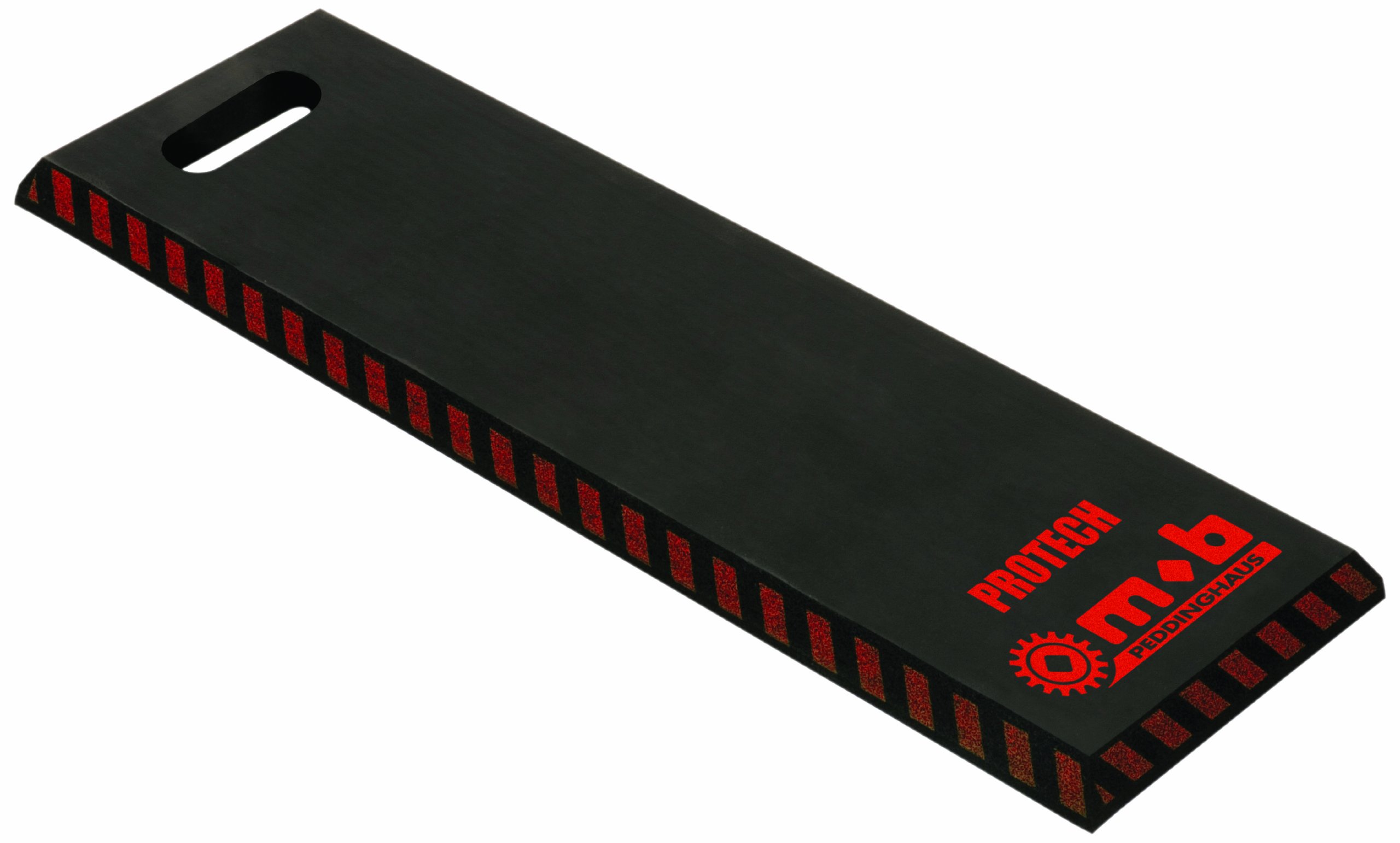 Peddinghaus 6423000001 Knee Carpet "Protech", Black/red