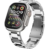 WINGLE Magnetic Mesh Loop for Apple Watch Band Ultra 3/2/1 Band 49mm 46mm 45mm 44mm 42mm 40mm 41mm 38mm Men Women, Stainless Steel Adjustable Metal Strap for iWatch Series 11 10 9 8 7 6 5 4 3 2 1 SE