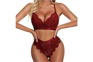 Lingerie Sexy Woman Curvy Glow in The Dark, Black Light, Neon Leg Straps, Lingerie Sexy Lingerie for Women Sexy Bra