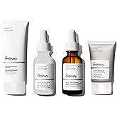 The Ordinary Sensitive Skin Collection, Skin Care Bundle-Blemish-Prone Skin, Glucoside Foaming Cleanser, Aloe 2% + NAG 2% Solution, Niacinamide 10% + Zinc 1%, Natural Moisturizing Factors+Beta Glucan