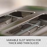 Breville Curve 4 Slice Toaster with High Lift & Wide Slots White Chrome VTT911 view 2