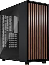 Fractal Design North Charcoal Black ATX Mid Tower PC Case Tempered Glass view 1