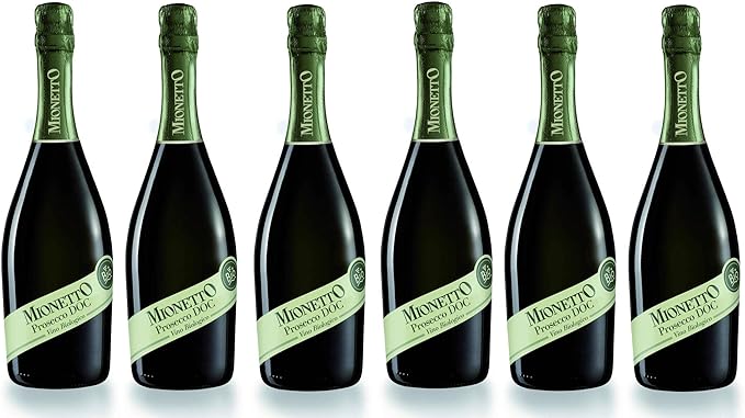 Mionetto Prosecco Bio Extra Dry Doc 6 Bouteilles De 750 Ml Amazon Fr Epicerie