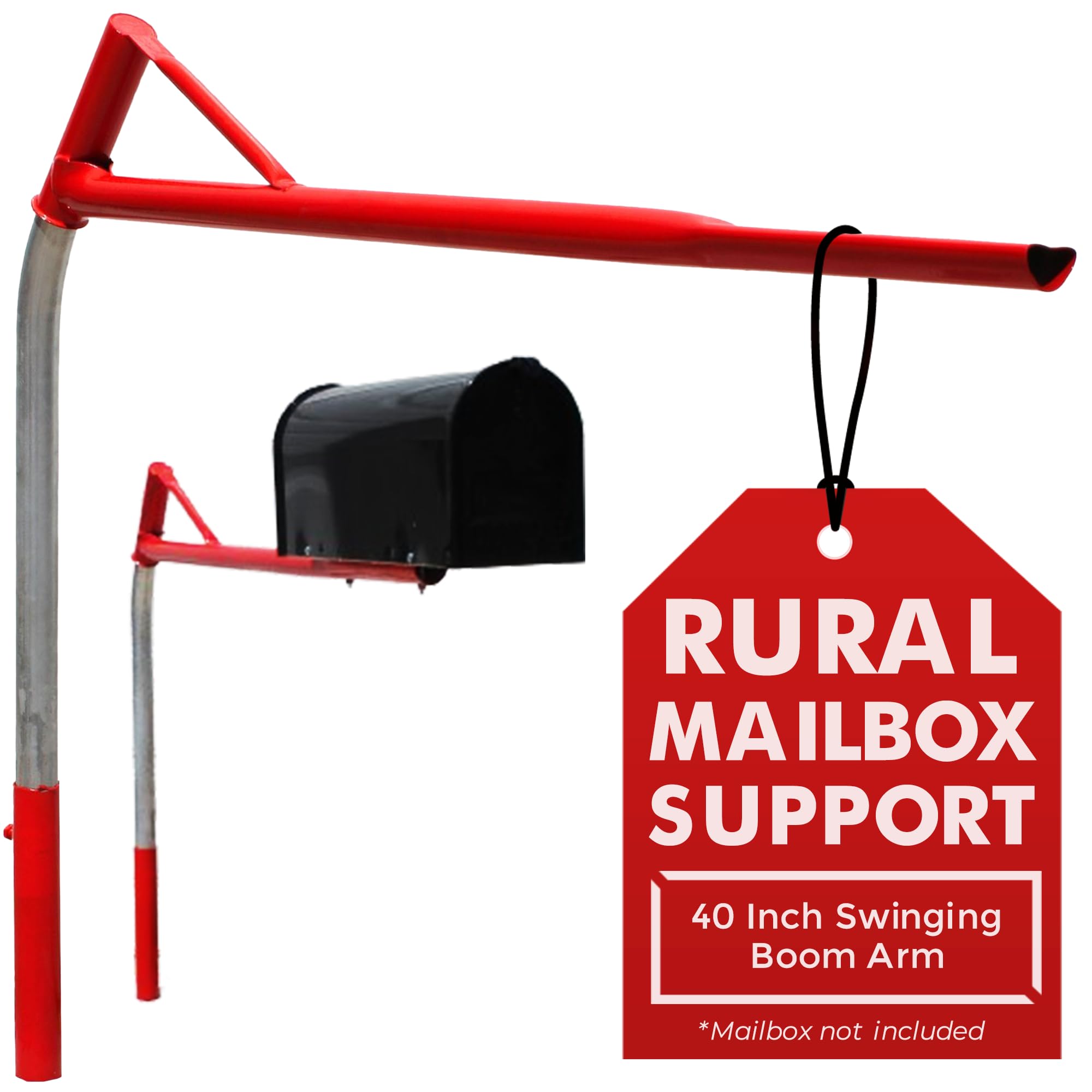 SwingClear, Mailbox Support Post with Swinging Boom