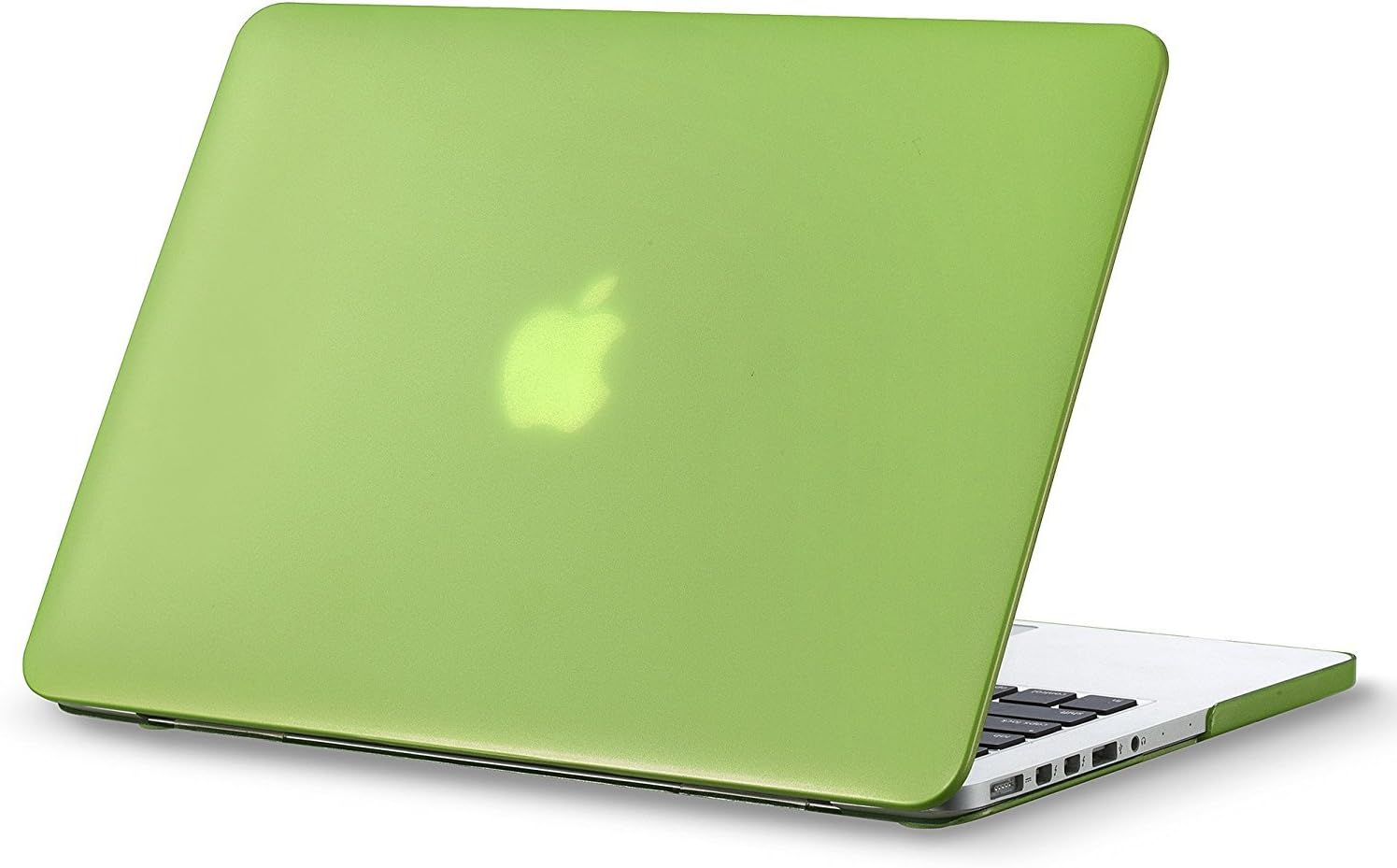 PowerMoxie - Retina 13-inch Green Hard Case for MacBook Pro 13.3" with Retina Display A1502 / A1425 (Newest Version) Shell Cover - Green