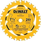 DEWALT Circular Saw Blade, 7-1/4 Inch, 24 - Tooth (3 Pack) (DWA271424PK3)